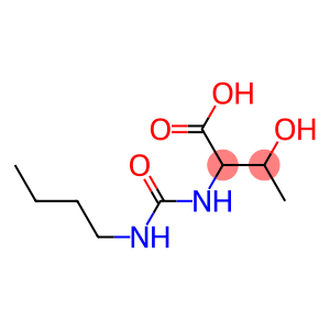 2-[(butylcarbamoyl)amino]-3-hydroxybutanoic acid