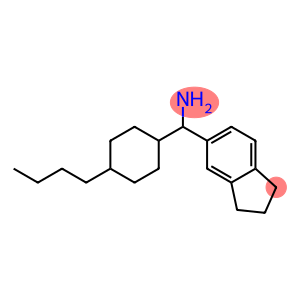 (4-butylcyclohexyl)(2,3-dihydro-1H-inden-5-yl)methanamine