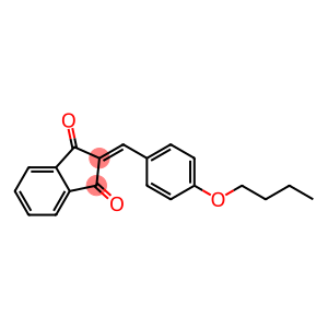 2-[(4-butoxyphenyl)methylene]-1H-indene-1,3(2H)-dione