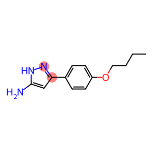 3-(4-butoxyphenyl)-1H-pyrazol-5-amine