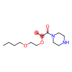 2-(2-butoxyethoxy)-1-(piperazin-1-yl)propan-1-one