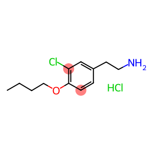 2-(4-BUTOXY-3-CHLORO-PHENYL)-ETHYLAMINE HYDROCHLORIDE