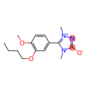 5-(3-Butoxy-4-methoxyphenyl)-1,4-dimethyl-4H-1,2,4-triazol-1-ium-3-olate