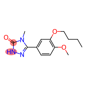 5-(3-Butoxy-4-methoxyphenyl)-4-methyl-2H-1,2,4-triazol-3(4H)-one