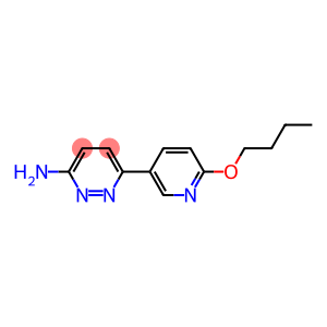 6-(6-butoxypyridin-3-yl)pyridazin-3-amine