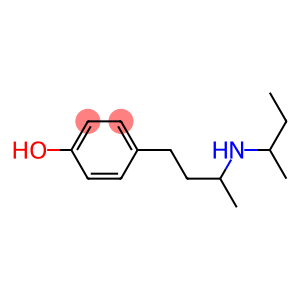 4-[3-(butan-2-ylamino)butyl]phenol