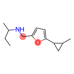 butan-2-yl({[5-(2-methylcyclopropyl)furan-2-yl]methyl})amine