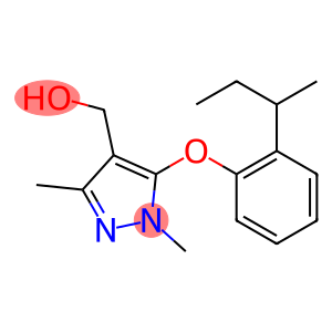 {5-[2-(butan-2-yl)phenoxy]-1,3-dimethyl-1H-pyrazol-4-yl}methanol
