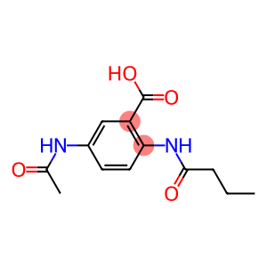 2-butanamido-5-acetamidobenzoic acid