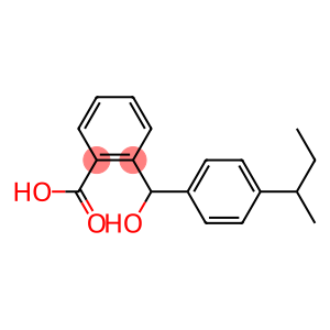 2-{[4-(butan-2-yl)phenyl](hydroxy)methyl}benzoic acid