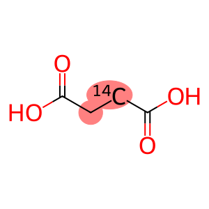 Butanedioic acid-2-14C