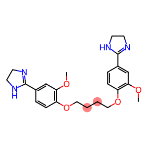 2,2'-[Butane-1,4-diylbisoxybis(3-methoxy-4,1-phenylene)]di(1-imidazoline)
