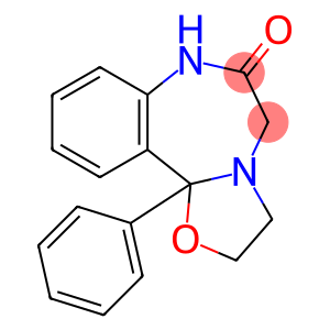 2,3,7,11b-Tetrahydro-11b-phenyl-oxazolo[3,2-d][1,4]benzodiazepin-6(5H)-one