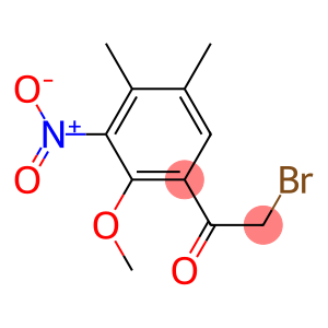 2-BROMO-1-(2-METHOXY-4,5-DIMETHYL-3-NITRO-PHENYL)-ETHANONE