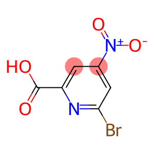 6-溴-4-硝基吡啶-2-羧酸