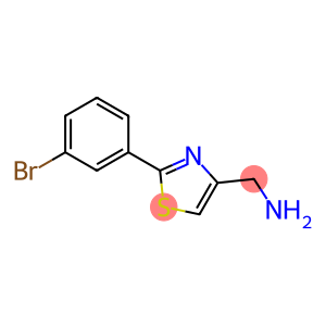[2-(3-Bromophenyl)thiazol-4-yl]methylamine