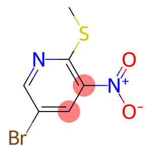 5-BROMO-2-METHYLSULFANYL-3-NITRO-PYRIDINE