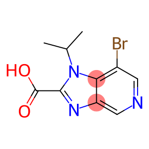 7-bromo-1-(1-methylethyl)-1H-imidazo[4,5-c]pyridine-2-carboxylic acid