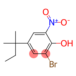 2-BROMO-4-(1,1-DIMETHYLPROPYL)-6-NITROPHENOL