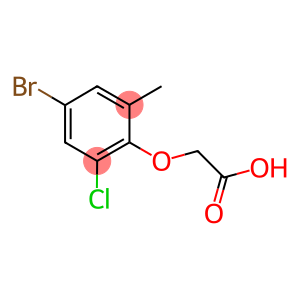 (4-BROMO-2-CHLORO-6-METHYLPHENOXY)ACETIC ACID
