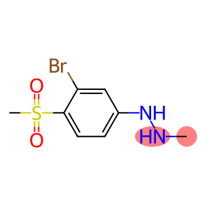 5-Bromo-2-methyl-4-(methylsulphonyl)phenylhydrazine