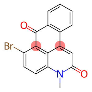4-BROMO-N-METHYL-1,9-ANTHRAPYRIDONE