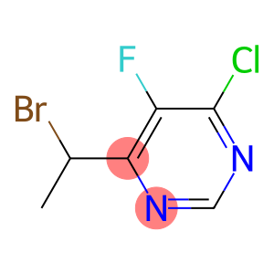 4-(1-溴乙基)-6-氯-5-氟嘧啶