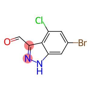 6-BROMO-4-CHLOROINDAZOLE-3-CARBOXYALDEHYDE