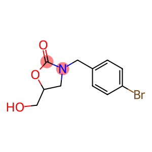3-(4-BROMO-BENZYL)-5-HYDROXYMETHYL-OXAZOLIDIN-2-ONE