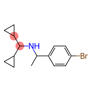 [1-(4-bromophenyl)ethyl](dicyclopropylmethyl)amine