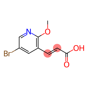 3-(5-溴-2-甲氧基吡啶-3-基)丙烯酸