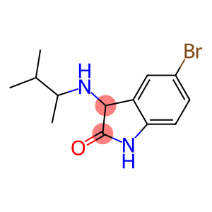 5-bromo-3-[(3-methylbutan-2-yl)amino]-2,3-dihydro-1H-indol-2-one