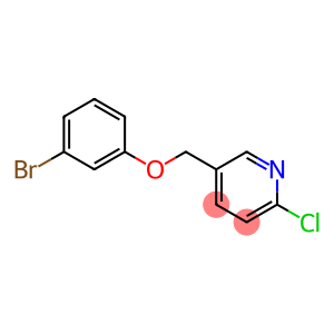 5-[(3-bromophenoxy)methyl]-2-chloropyridine