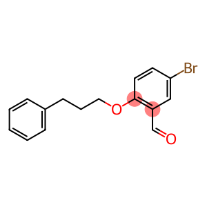 5-bromo-2-(3-phenylpropoxy)benzaldehyde