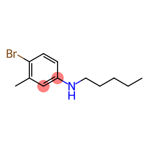 4-bromo-3-methyl-N-pentylaniline