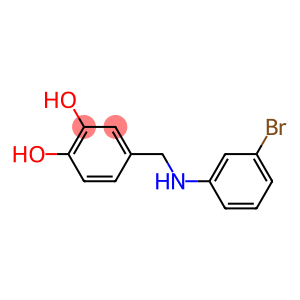 4-{[(3-bromophenyl)amino]methyl}benzene-1,2-diol