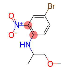 4-bromo-N-(1-methoxypropan-2-yl)-2-nitroaniline