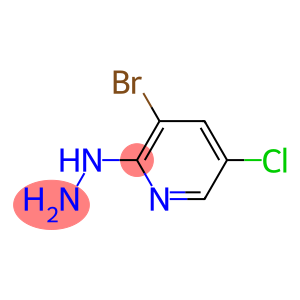 1-(3-bromo-5-chloropyridin-2-yl)hydrazine