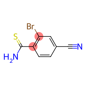 2-bromo-4-cyanobenzothioamide