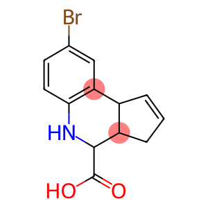 8-BROMO-3A,4,5,9B-TETRAHYDRO-3H-CYCLOPENTA [C]QUINOLINE-4-CARBOXYLIC ACID