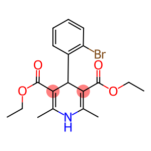 4-(2-BROMOPHENYL)-1,4-DIHYDRO-2,6-DIMETHYL-3,5-PYRIDINEDICARBOXYLIC ACID DIETHYL ESTER