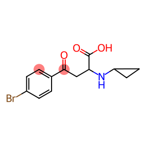 4-(4-BROMOPHENYL)-2-(CYCLOPROPYLAMINO)-4-OXOBUTANOIC ACID