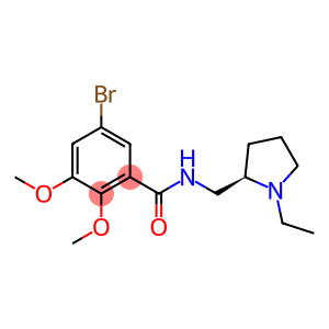 5-Bromo-2,3-dimethoxy-N-[[(2R)-1-ethyl-2-pyrrolidinyl]methyl]benzamide