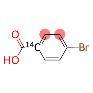 4-Bromobenzene(14C)carboxylic acid