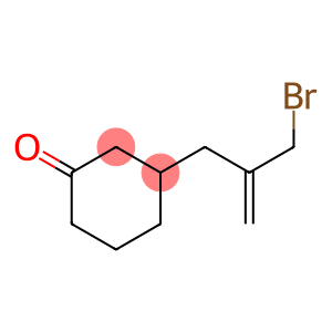 3-[2-(Bromomethyl)-2-propenyl]cyclohexan-1-one