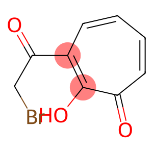 3-(Bromoacetyl)-2-hydroxy-2,4,6-cycloheptatrien-1-one