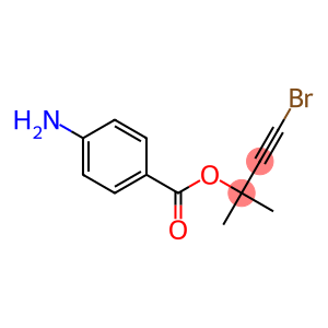 4-Bromo-2-methyl-3-butyn-2-ol p-aminobenzoate