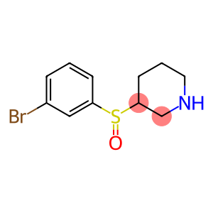 3-(3-Bromo-benzenesulfinyl)-piperidine