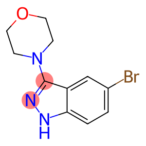 5-bromo-3-morpholin-4-yl-1H-indazole