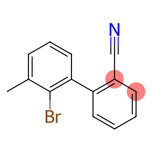 2'-bromo-3'-methylbiphenyl-2-carbonitrile